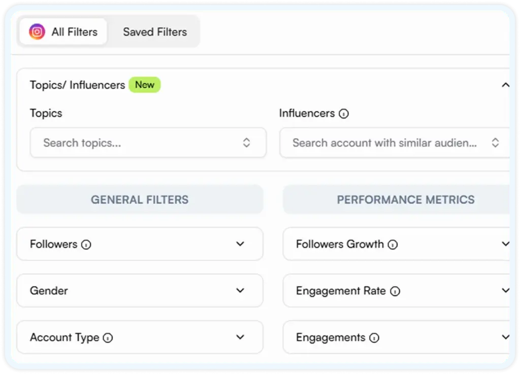 Influencer discovery