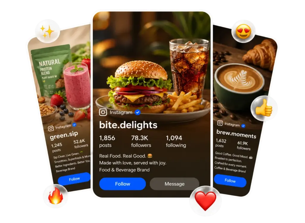 Food Marketing Platform