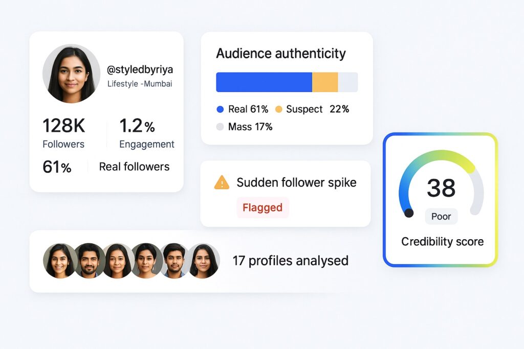 Influencer follower analysis: spot fake engagement and bots 1