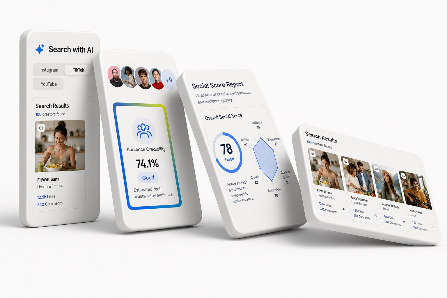 Creator partnership share leads engagement in share of voice tracking